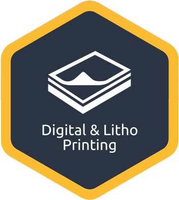 Digital and litho printing